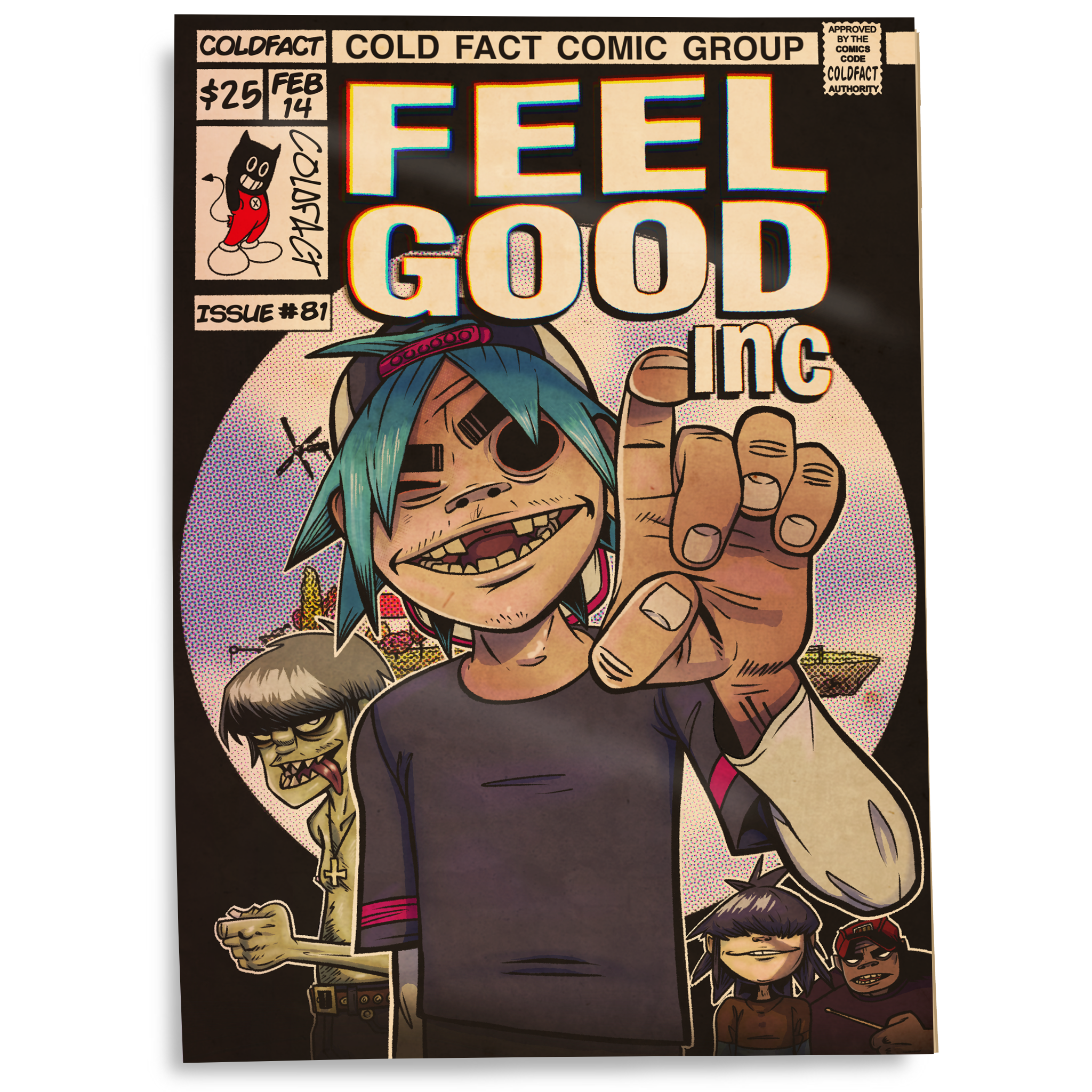 Feel Good Inc - Comic – COLDFACT