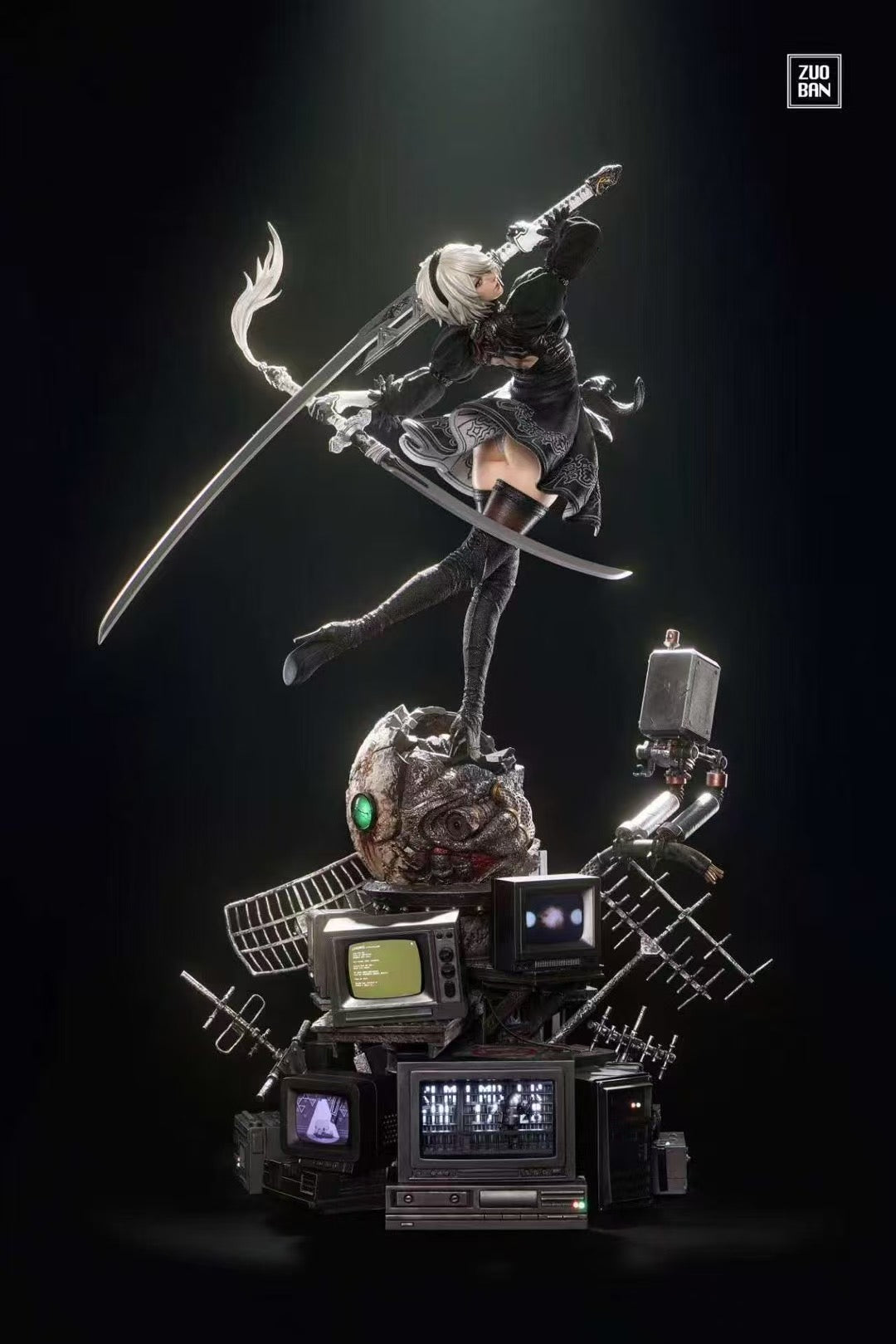 NieR Automata ZUOBAN Studio Nier 2B Resin Statue – ClubHouse Statues