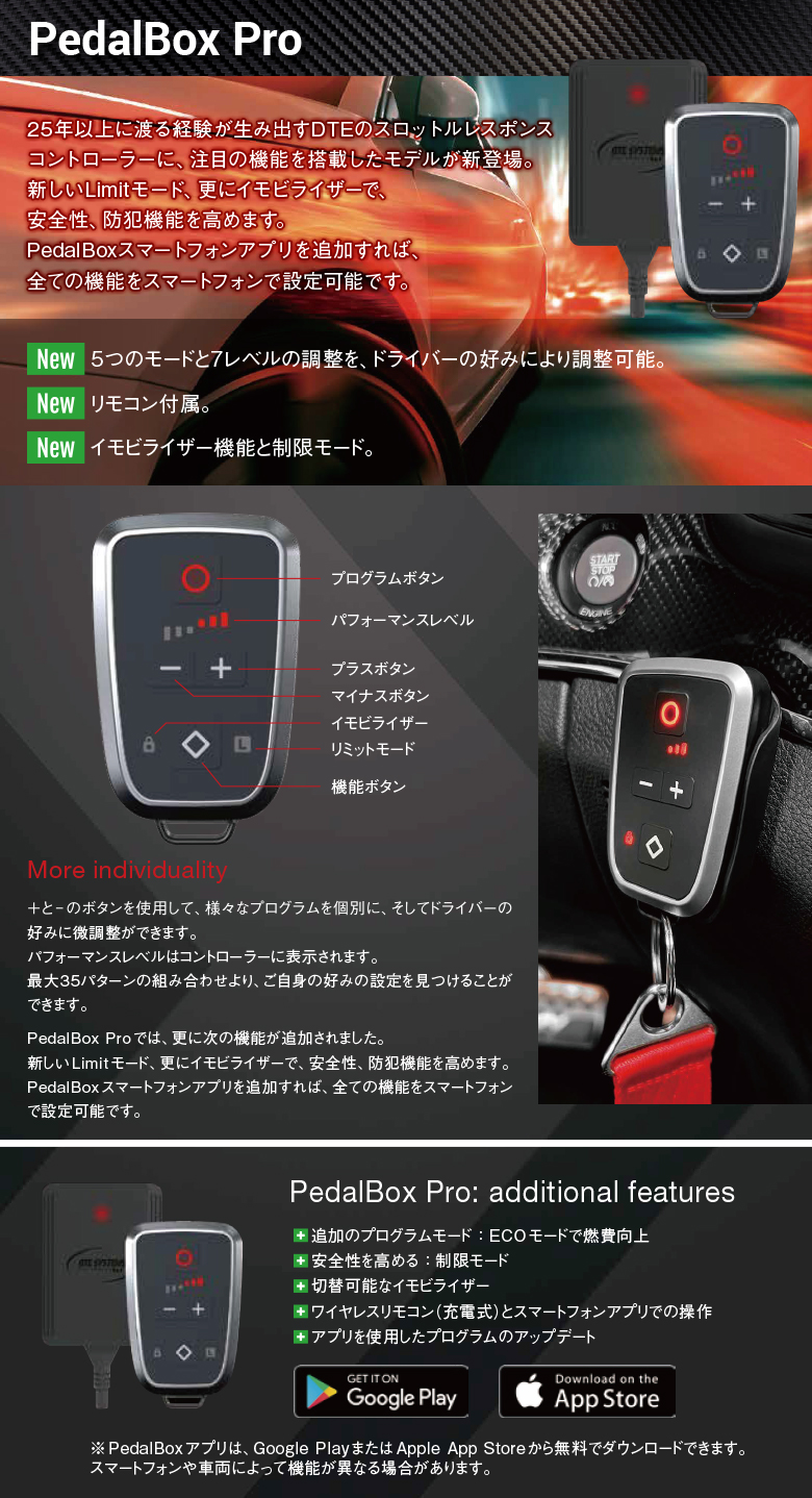 ドイツ DTE SYSTEMS社の最新｢PedalBox+｣ | 有限会社クラフトワーク