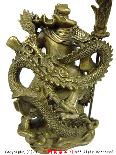 風水グッズ【関羽の置物】輸入販売（中国貿易公司）