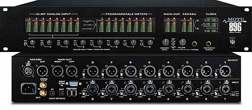 MARK OF THE UNICORN 896 - MOTU 896 released in 2001, a two rack