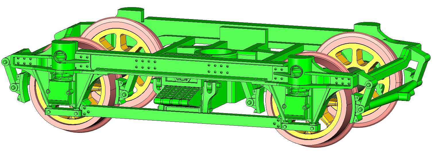 模型のトラムウェイ