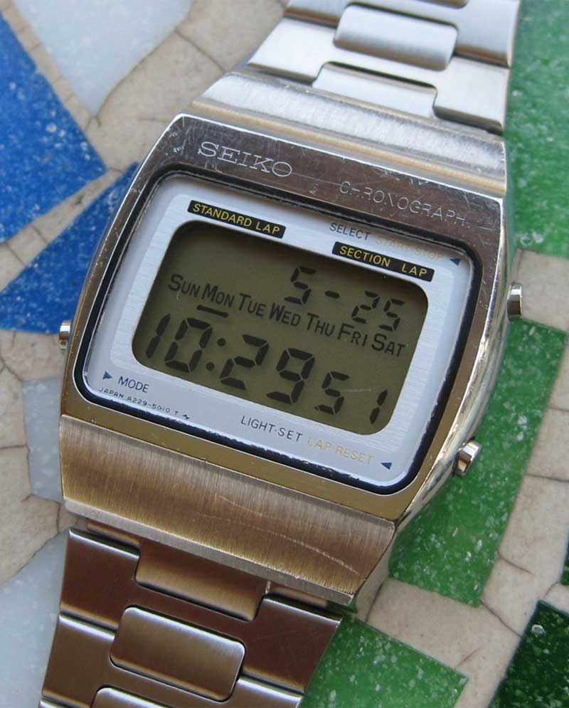 SEIKO - A229-5000 - a-series - Vintage Digital Watch - Digital