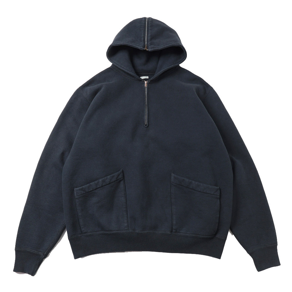 A.PRESSE (ア プレッセ) Vintage Sailor Hood Half Zip Sweatshirt