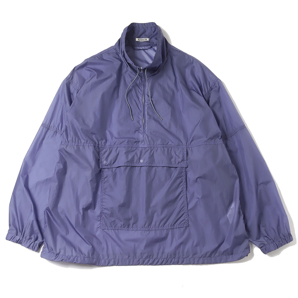 WASHED SUPER LIGHT AIRY NYLON ANORAK (A24AP03SN) | AURALEE