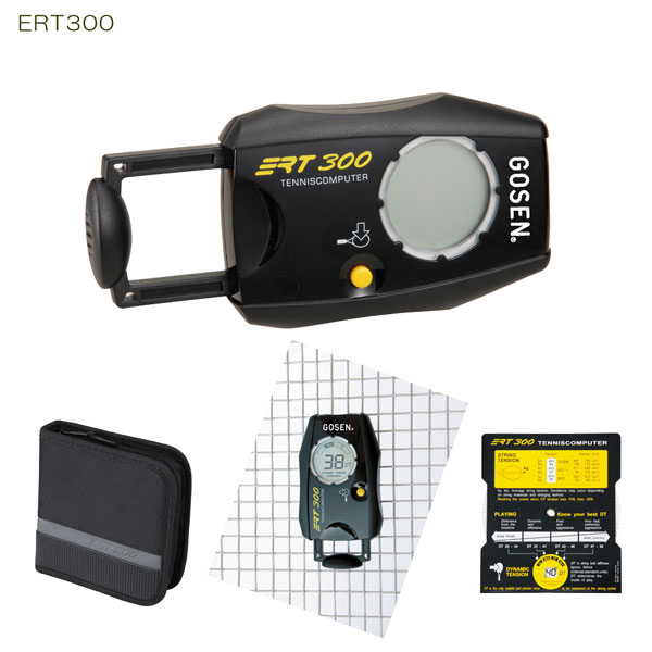 ゴーセン（GOSEN） テニスコンピューター GA53 ERT300 ラケット面圧を測定