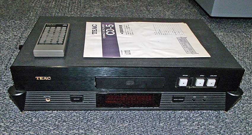 ラジオ・コンポ TEAC CD-5 TEAC CD-5 Compact Disc CD Player AC100V