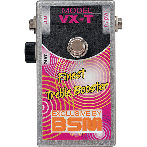 BSM VX-T｜トレブル・ブースター 1960年代のVOX製Treble-Bass Booster
