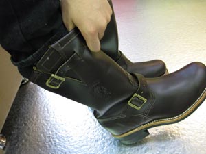 チペワ（CHIPPEWA）91068ブラウンを履いてみたエンジニアブーツ倶楽部
