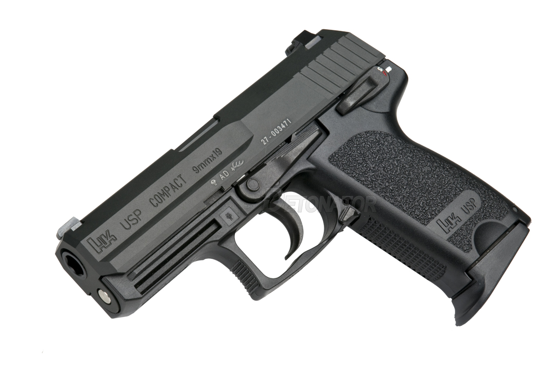 KSC USP Compact(System7）対応H&K USP Compactカスタムスライド-BK