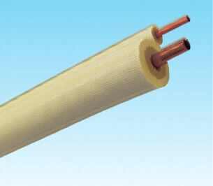 オーケー器材 冷媒管 ペアコイル 2分4分 20㎜保温 20M K-HPHE24E – E