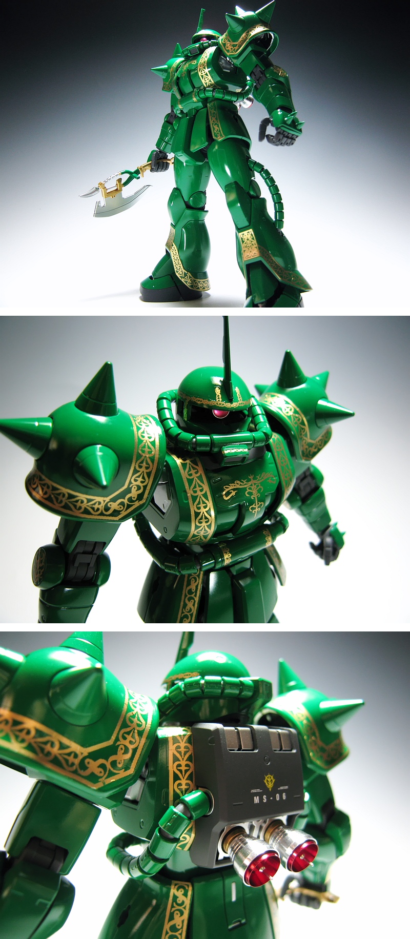 EVOLVE WORKS 1/100 MG ドズル専用ザク Ver.2.0 MS-06F/DZ Ver.2.0 完成品