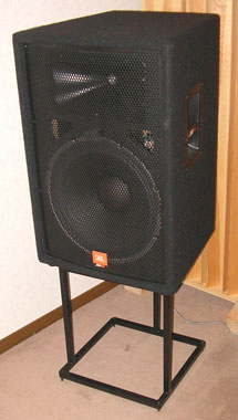 JBL4312,YAMAHA NS-1000M等に最適！天板なし3点支持・高さ調整式