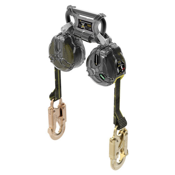 MSA Twin Leg Latchways Mini PFL - 6 ft. - 63111-00B