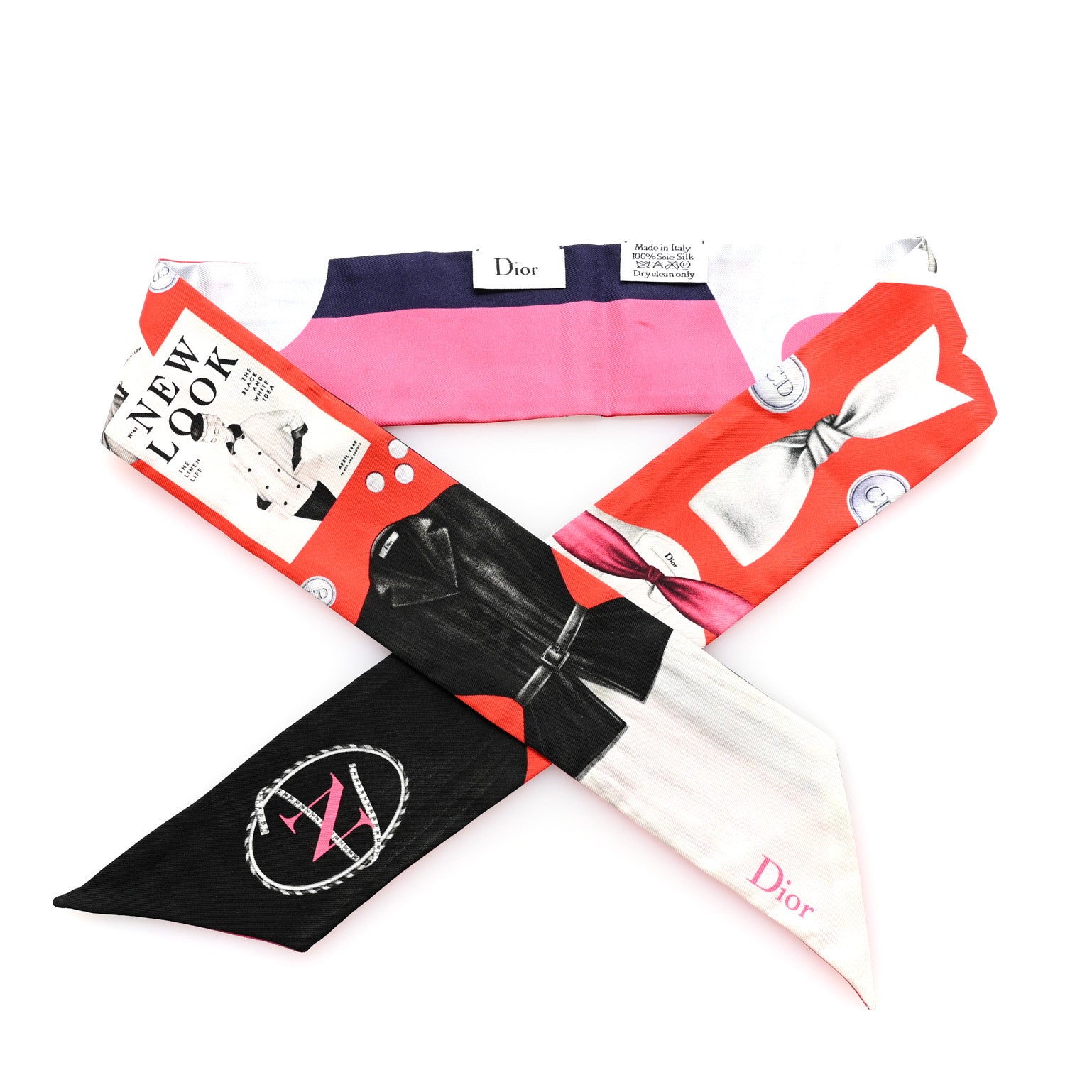 Christian Dior Silk ABCDior N Mitzah Scarf 1812834 – FASHIONPHILE