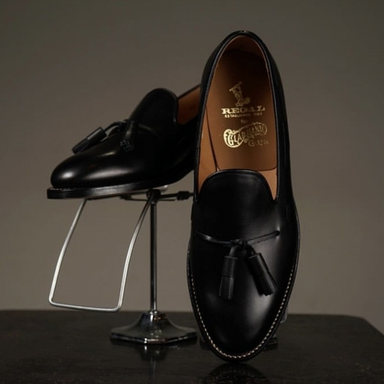 GladHand グラッドハンド REGAL リーガル コラボ TASSELED SLIP-ON