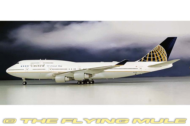 747-400 1:200 Diecast Model - JC Wings JC-JC2UAL204 - $149.95