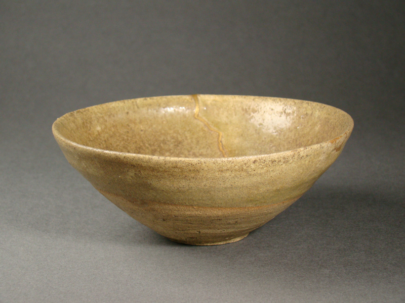 古童 - 古瀬戸 灰釉 平茶碗 | 古美術品専門サイト fufufufu.com