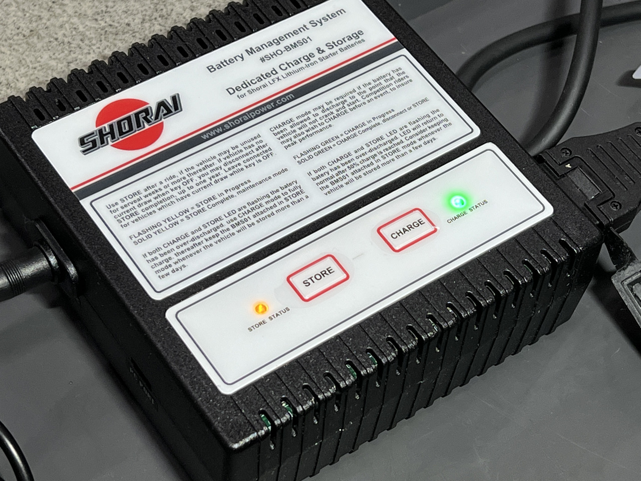 マジェスティS SHORAI バッテリーチャージャー／テンダー（日本専用