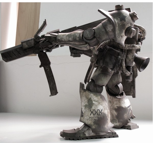 Official Preview: ZAKU 3A x Bandai (Ashley Wood), Big Size Images