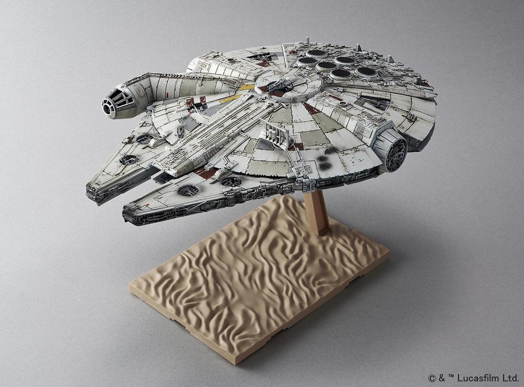 Bandai x Star Wars The Force Awakens: 1/144 MILLENNIUM FALCON