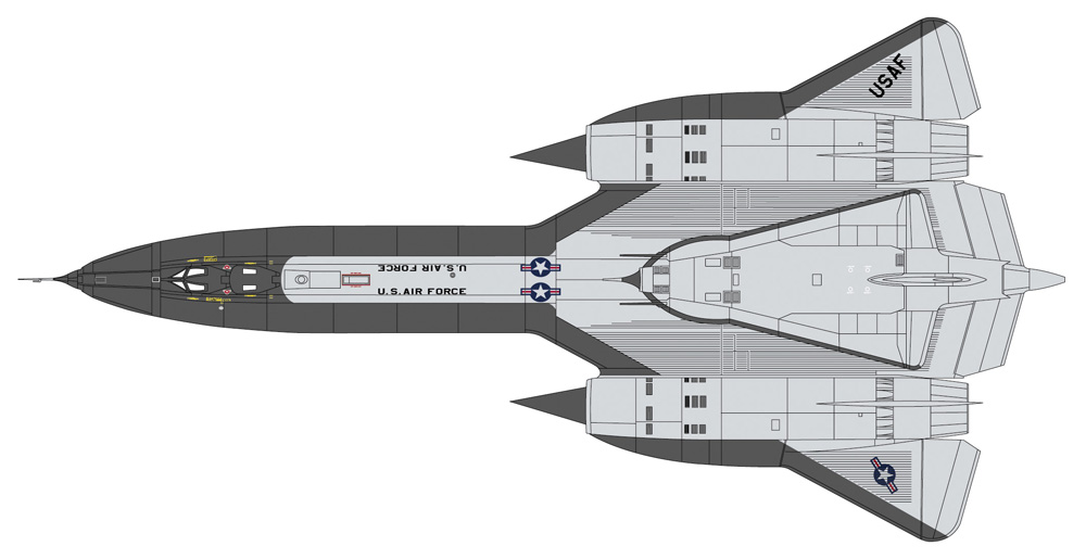 SR-71 ブラックバード （A型） w/GTD-21B | 株式会社 ハセガワ