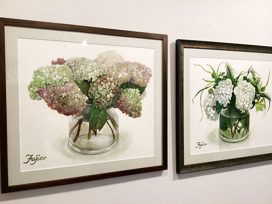 お知らせ】橋本画廊軽井沢 店内作品入れ替えました | 橋本不二子 水彩画家