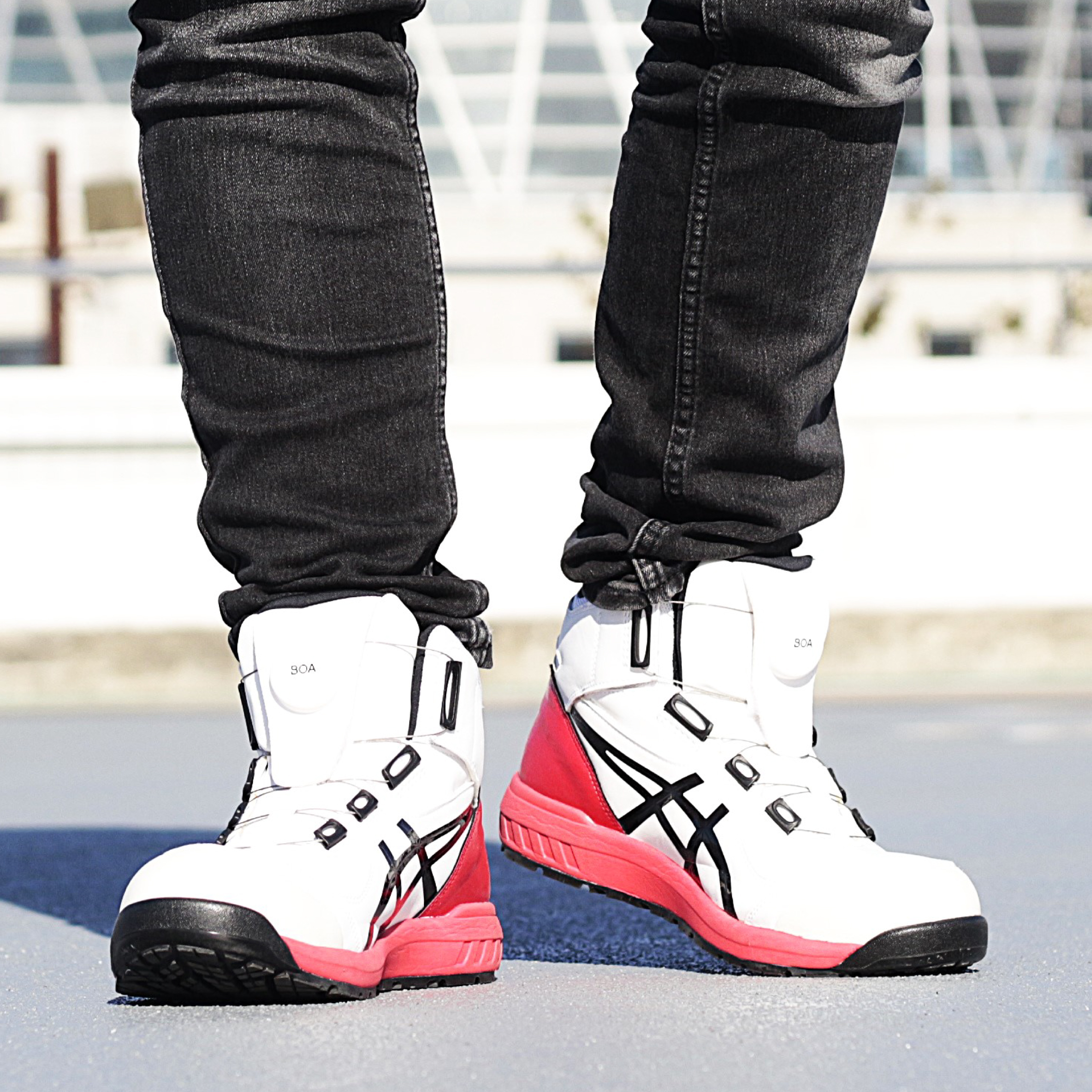アシックス 安全靴 CP304 【BOA ダイヤル】 ハイカット ミドルカット