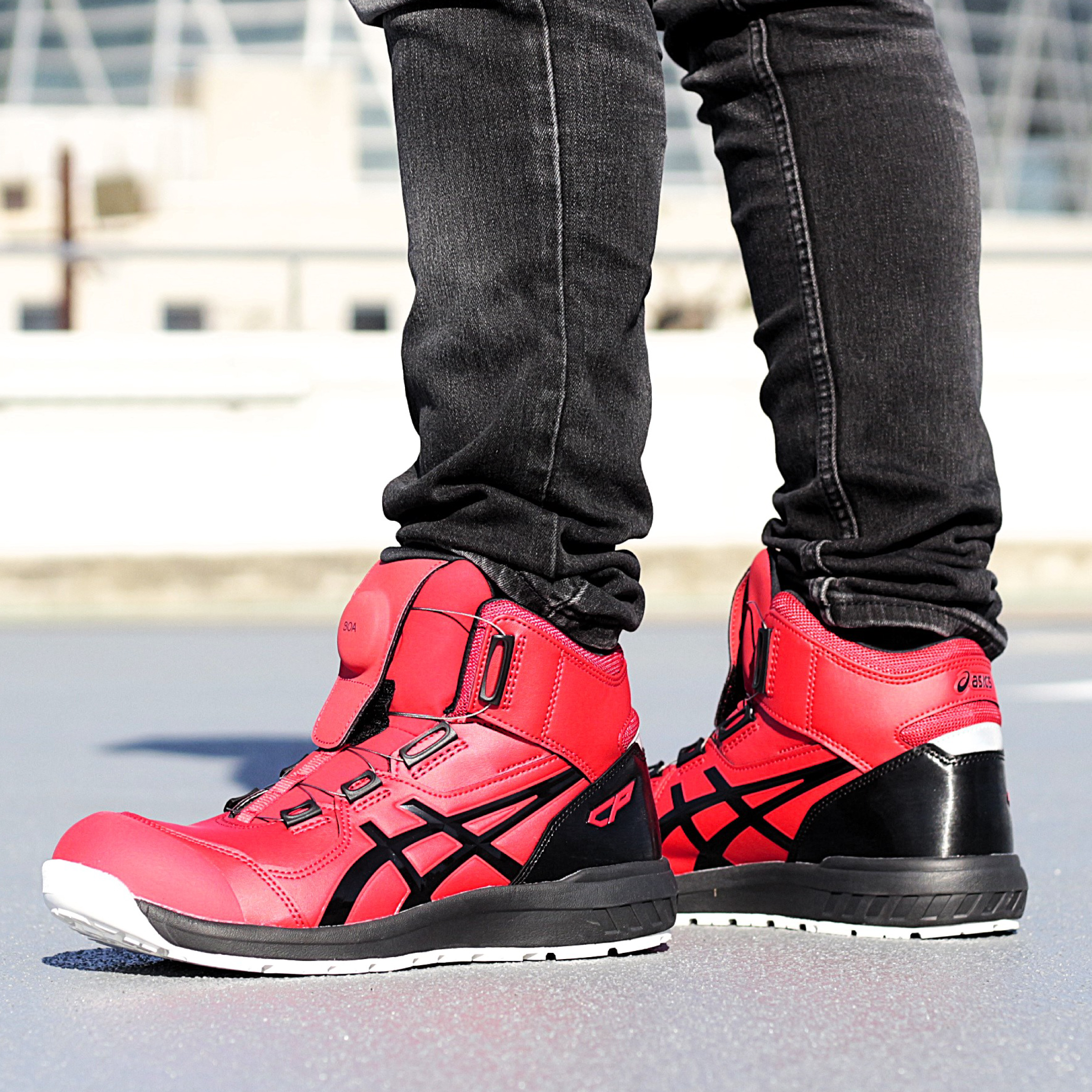 アシックス 安全靴 CP304 【BOA ダイヤル】 ハイカット ミドルカット