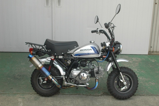 モンキー・HEAT MAGIC MUFFLER。|ヒートマジック