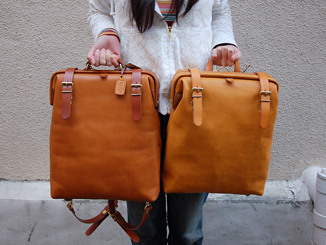 人気のラックスリュックを仕様変更してみました。｜革鞄・革小物のHERZ