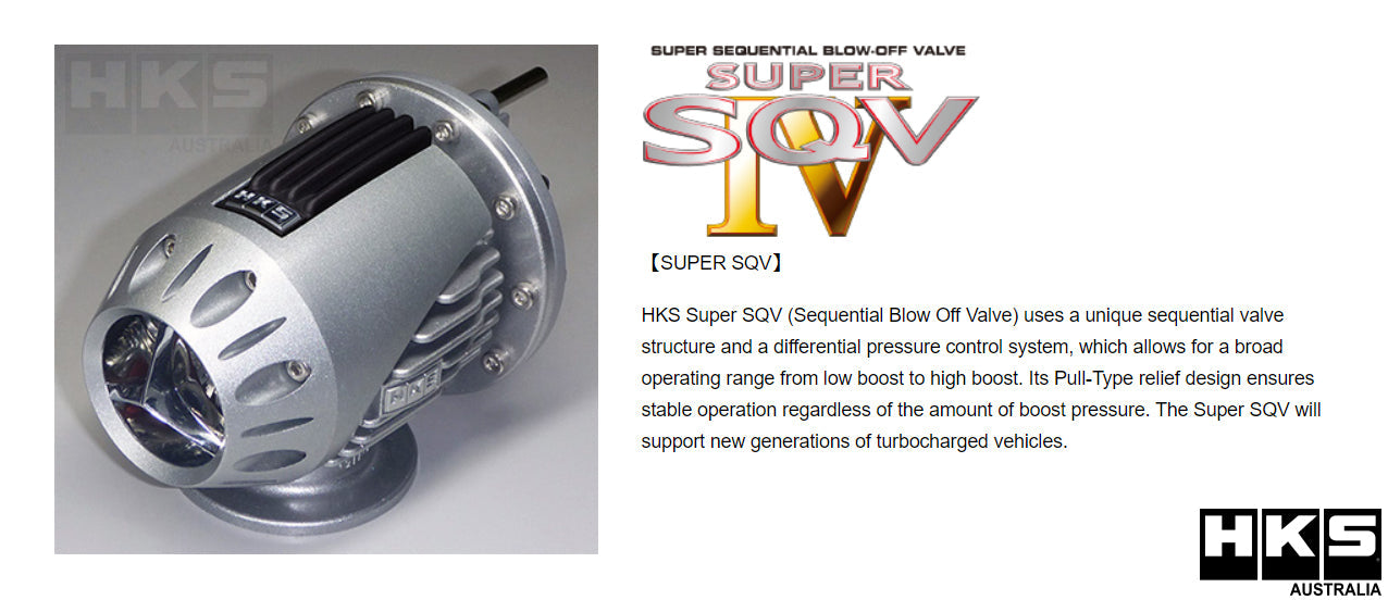 HKS Universal Super Sequential Blow Off Valve IV ~ SSQV4 – HKS