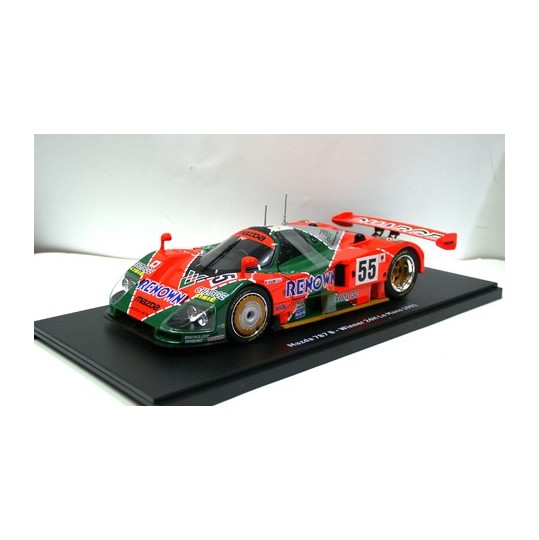 WERK83】1/18 マツダ 787B チャージマツダ 1991年 LM 24h 優勝 ダイ