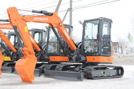 建設機械リース バックホー ZX40U-5A