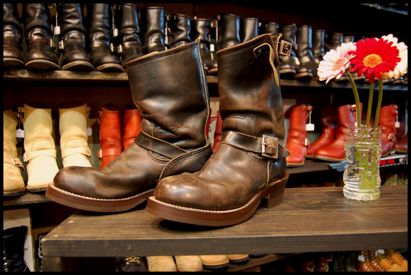 レッドウィング2268 PT91 リビルト カスタム例 リペア