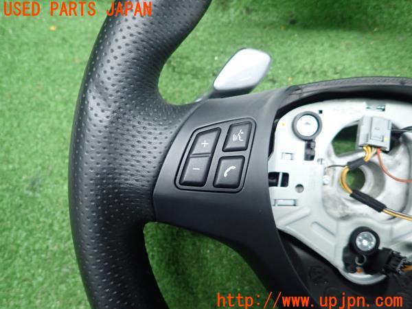 BMW 135iクーペ(E82)純正 レザー ステアリング パドルシフト ハンドル