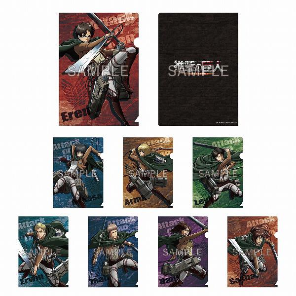 進撃の巨人 ミニクリアファイルコレクション – IG Port ONLINE STORE