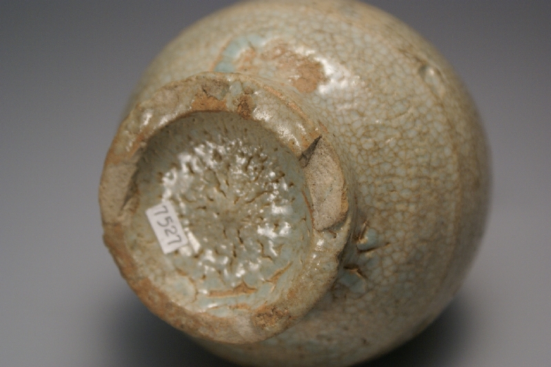 李朝白磁井戸手徳利