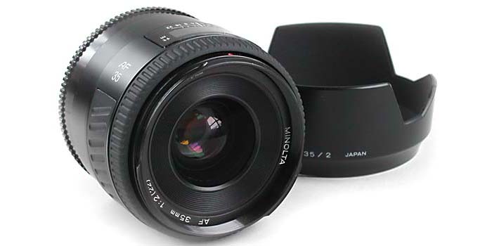 MINOLTA AF 35mm F2 New spec