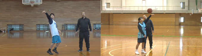 世界基準のワンハンドシュート～[バスケットボールDVD全2巻] バスケDVD