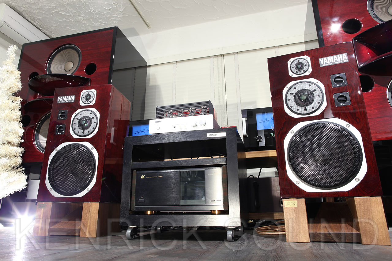 YAMAHA NS-1000M オーバーホール済 新品ローズウッドピアノ塗装