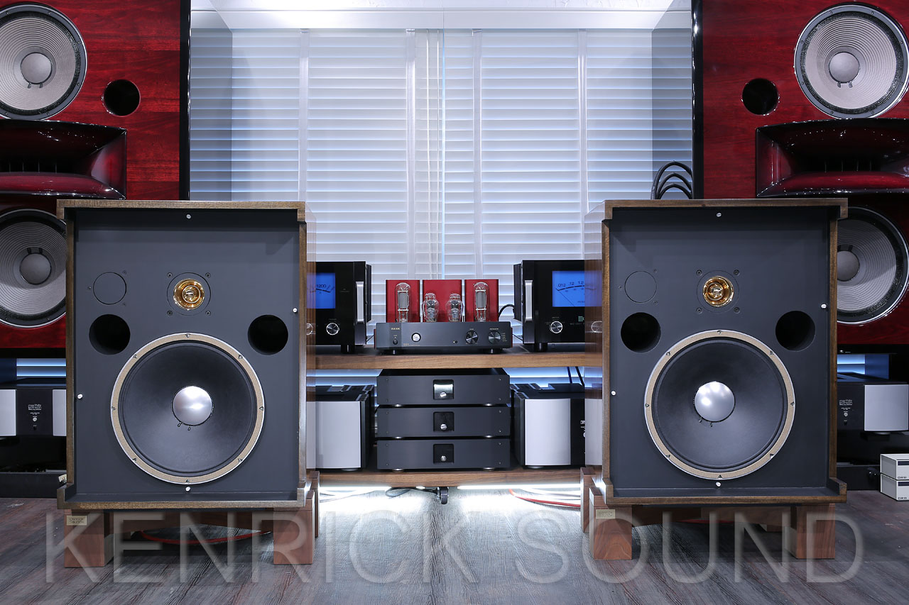 JBL 4320 アルニコ再着磁スペシャル D130+砲金075 トランス式ATT