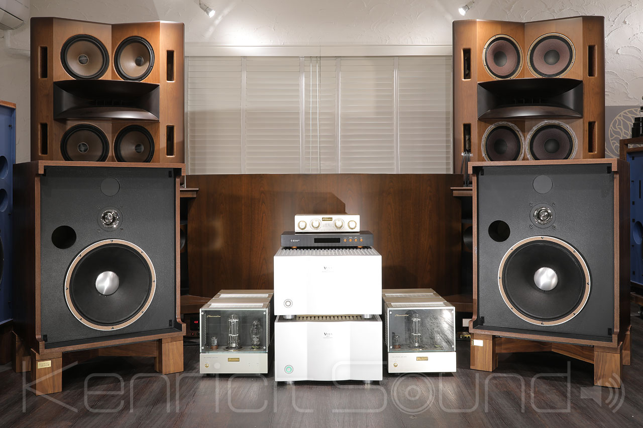 理想音の極み JBL 4320 アルニコ再着磁 D130 + 075 Mundorf MCap EVO