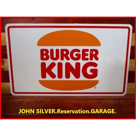 BURGER KING】バーガーキング/トラフィック/サイン/ボード/看板