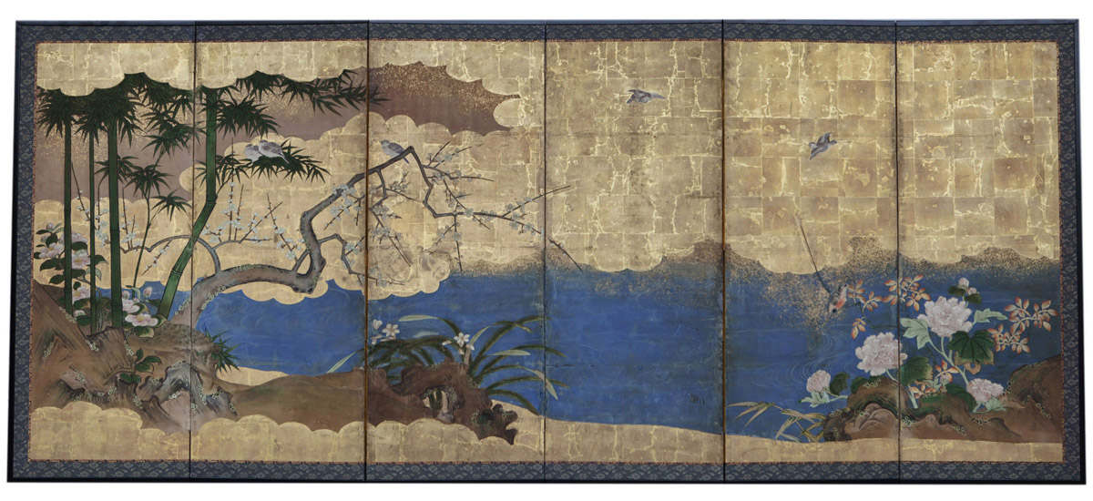 古美術 鐘ヶ江 - Collections -: 屏風アーカイブ
