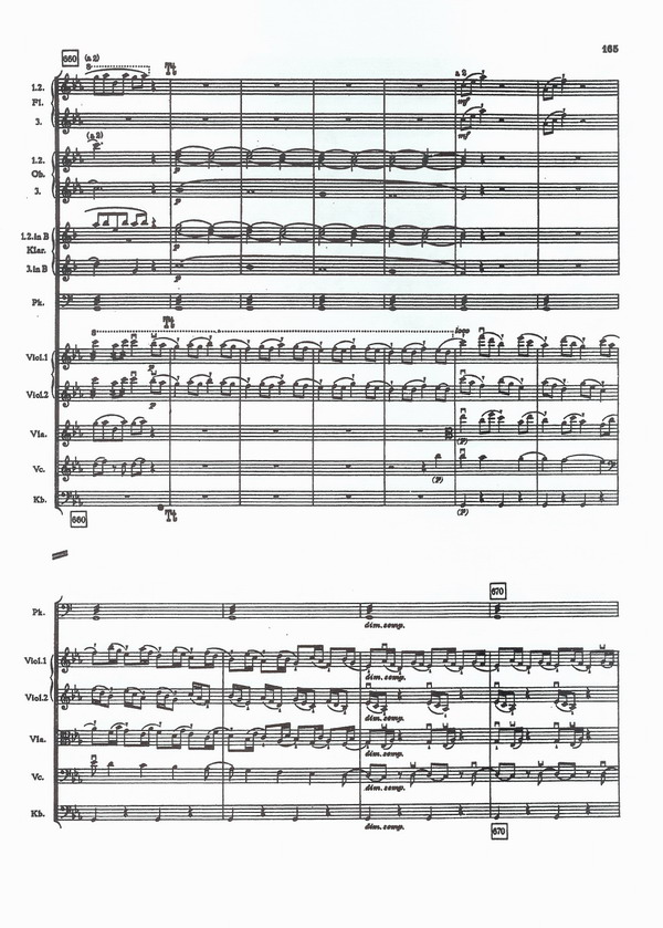 ブルックナーの楽譜