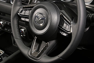 KENSTYLE マツダアクセラスポーツ ステアリングホイール KENSTYLE