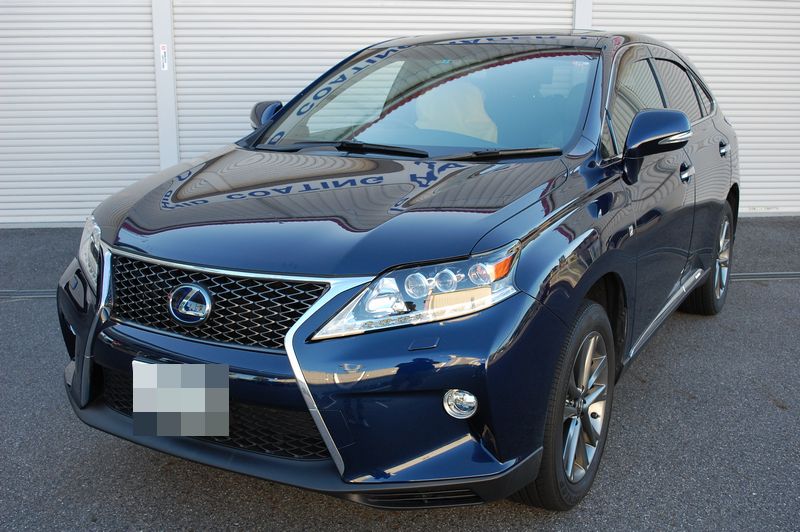 LEXUS RXにフロントカメラを取り付けました。 – カーセキュリティの