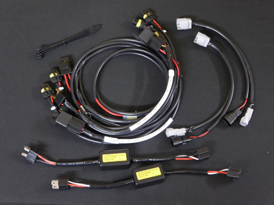 1～3型 [H4ハロゲン] →3型 [純正2段] ヘッド変換ハーネス