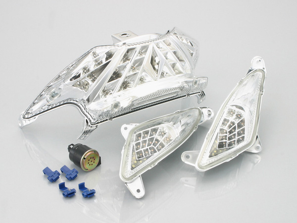 LED Fウインカー＆テールランプSET for アドレスV125 (L0)